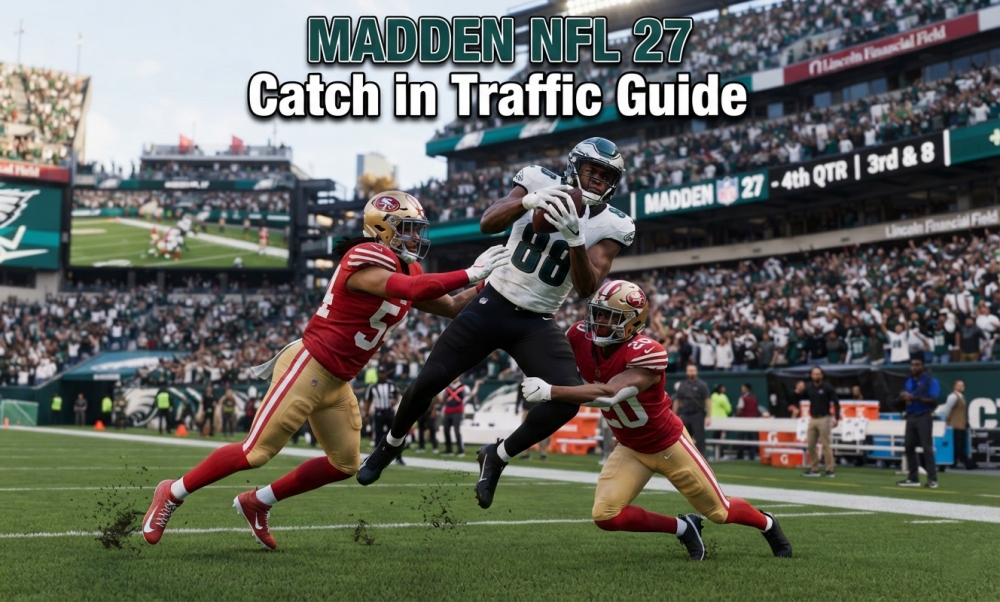 Madden NFL 27 Catch in Traffic Guide