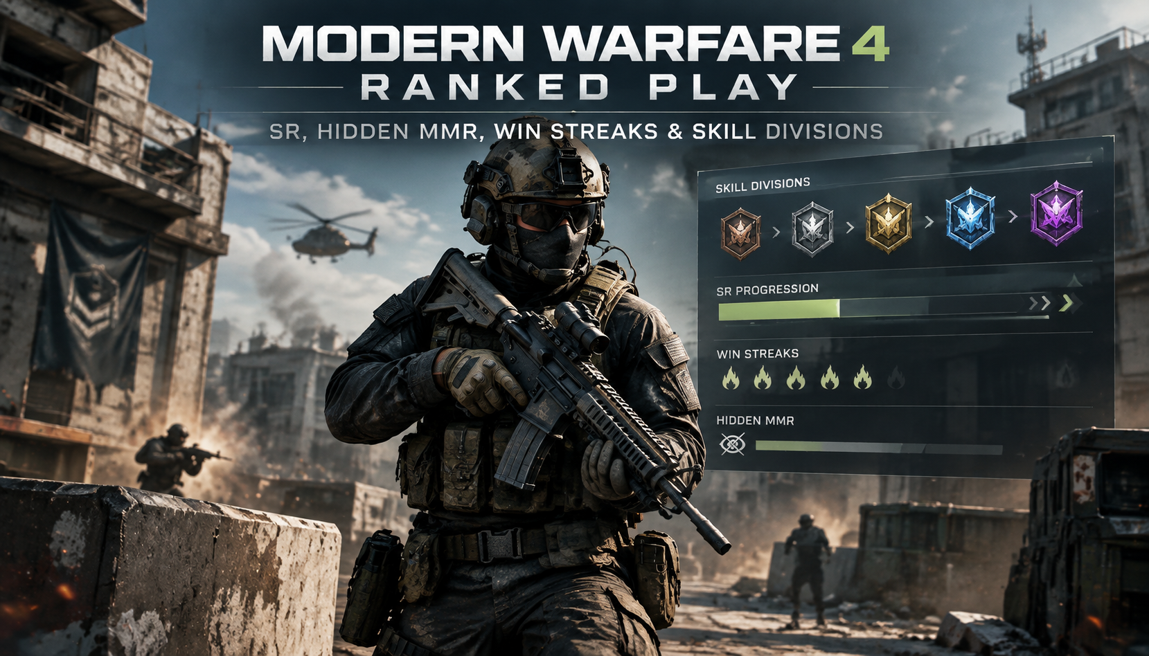 Modern Warfare 4 Ranked Play SR Explained: Hidden MMR, Win Streaks, and Skill Divisions